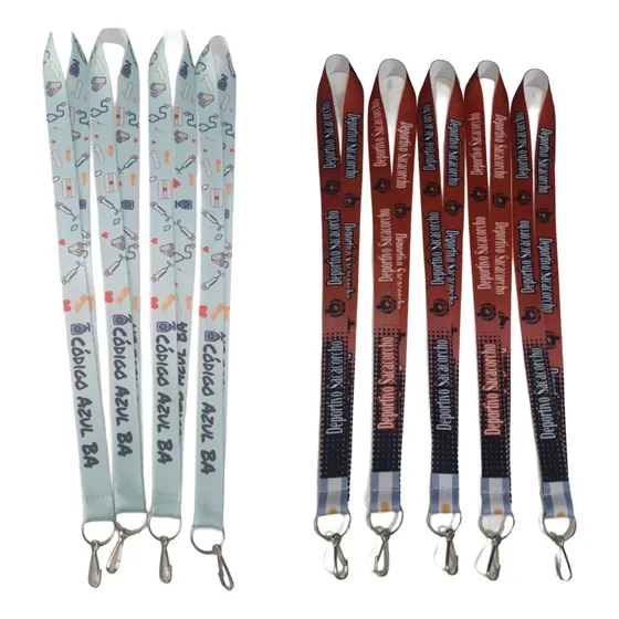 Llaveros Cintas Personalizados Lanyard Sublimados X50 Uni