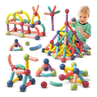 Juego De 100 Imanes Magnet Stick Building Block Juego De 100 Imanes Magnet Stick Building Block
