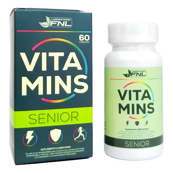 Multivitaminico Adulto Vitamins Senior - Fnl Sabor Sin Sabor