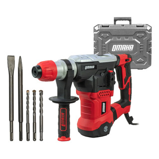 Rotomartillo Percutor 1500w 5,5 J Omaha + Cinceles + Maletin Rotomartillo Percutor 1500w 5,5 J Omaha + Cinceles + Maletin
