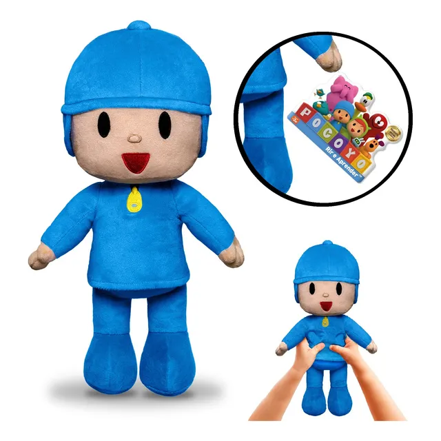 Boneco De Pelucia Pocoyo Grande Original Super Macio