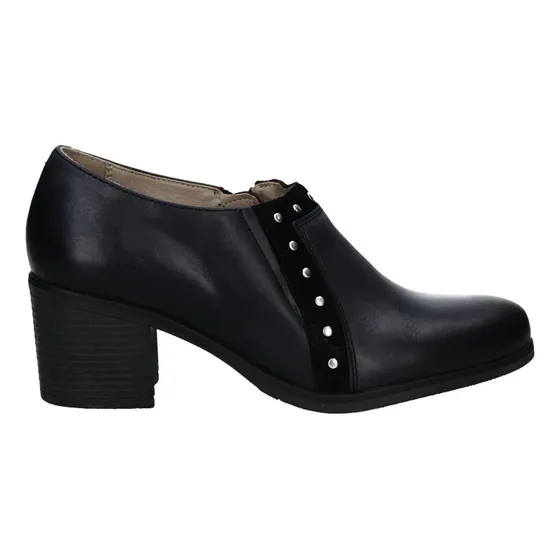 Botin Cuero Mujer Carrano Raii8 Duna Negro