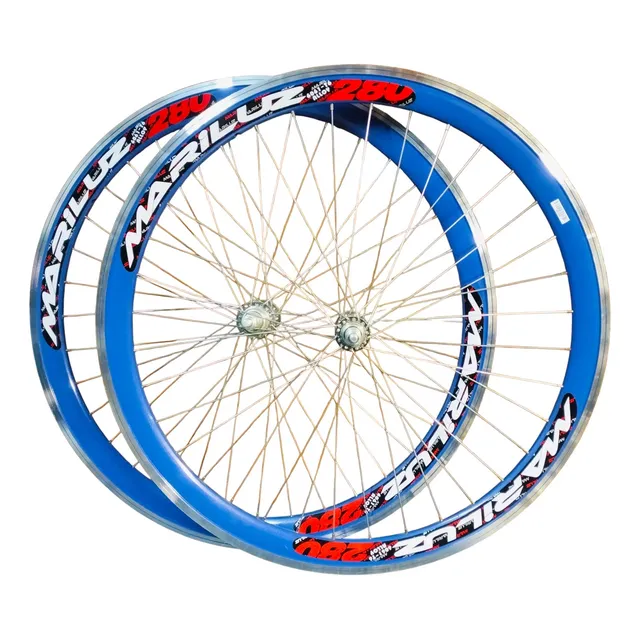 Par Rines Para Bicicleta 28 Aerodinamicos Perfil Alto