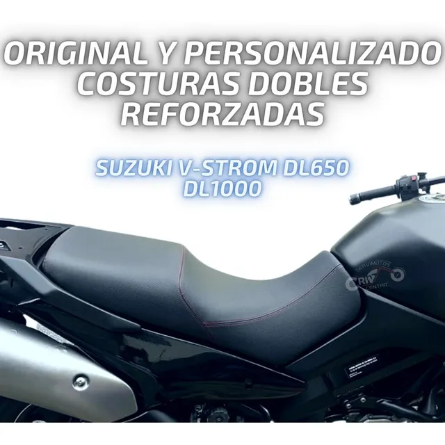Forro De Asiento Vstrom Cuero Resistente Modelo Original