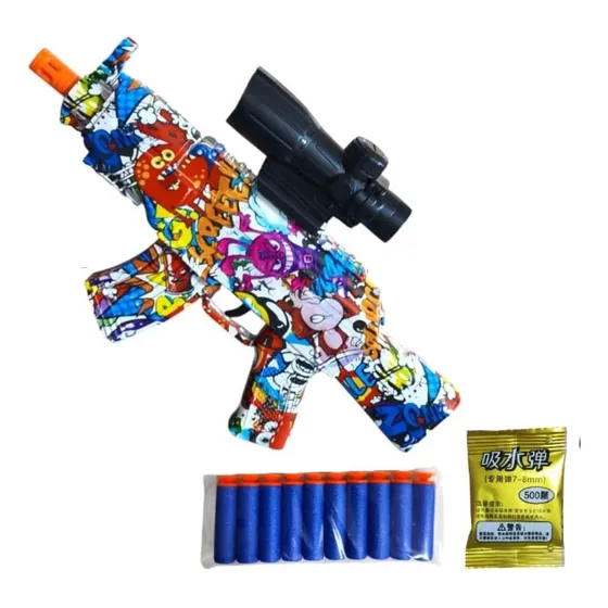 Pistola De Bailes Y Bolas De Gel Hidrogel 2 En 1, Manual
