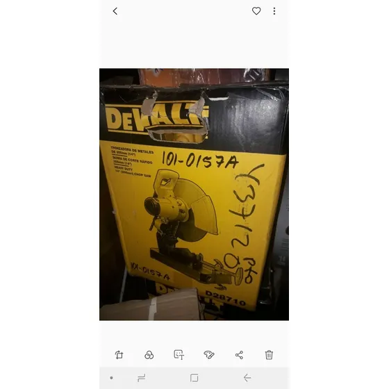 Tronsadora Dewalt Nueva 