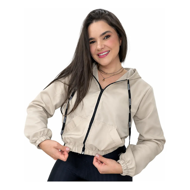 Jaqueta Corta Vento Resistente Capuz Bolso Leve Academia Zíp Jaqueta Corta Vento Resistente Capuz Bolso Leve Academia Zíp