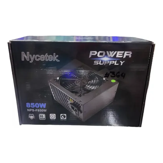 Fuente De Poder Para Pc 650w Atx 20/24 Pines Fan 12x12 Cm