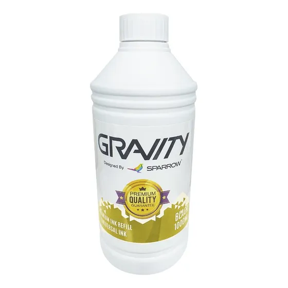 Tinta Compatible De Litro Gravity Yellow -kentol Sa