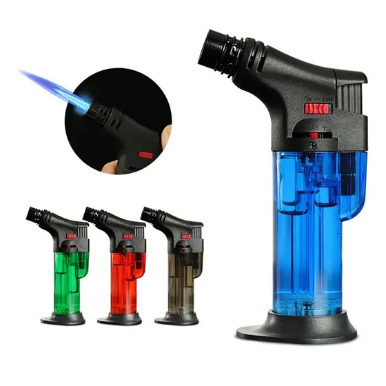 Mini Soplete Flameador Recargable Transparente A Gas Geko X1 Unidad