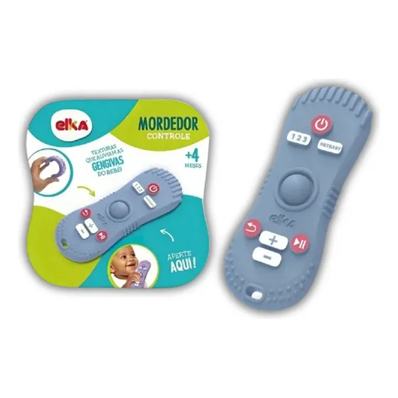 Juguete Mordillo Mordedor Infantil Elka Control Remoto Tv