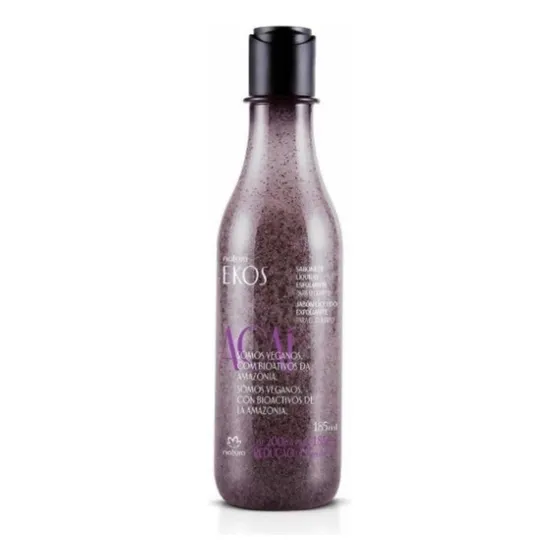 Jabon Liquido Exfoliante Corporal Ekos Natura 185ml