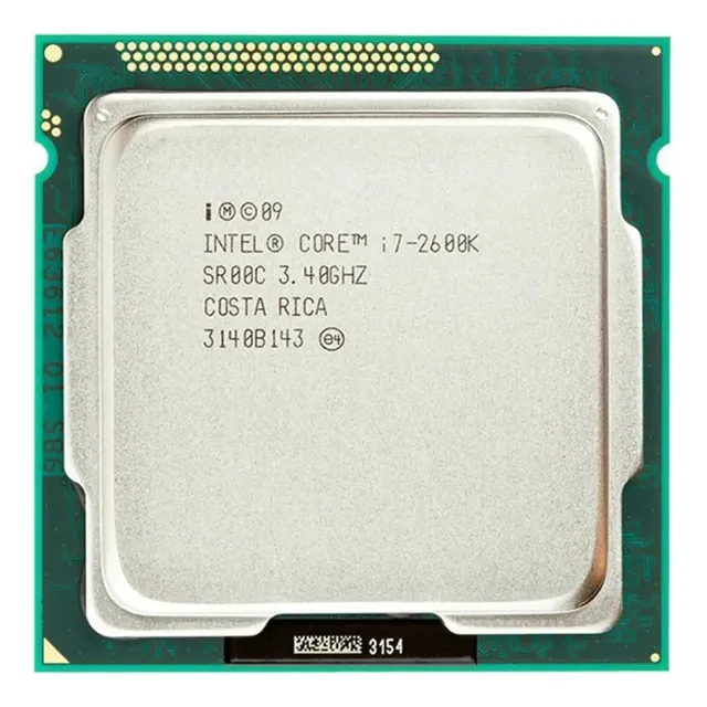 Intel Core I7 2600k 4 Núcleos 8 Hilos 3.4 Ghz 95 W