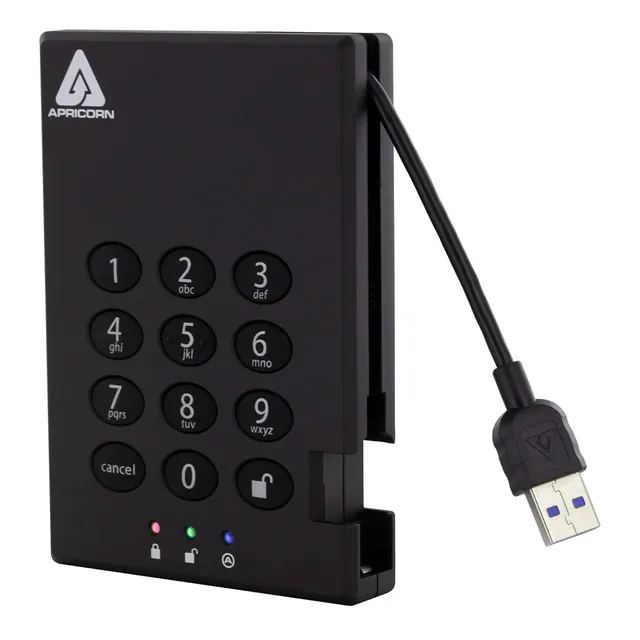 Agicorn 500gb Aegis Canda Usb Bit Aes Xts Hardware Con Disco