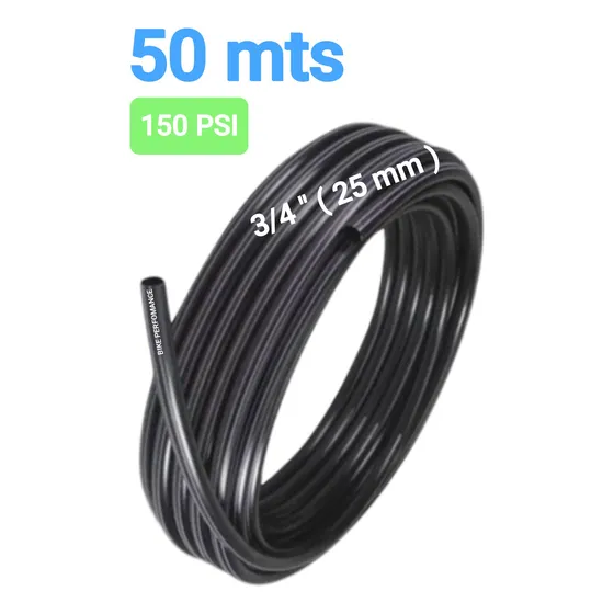 Manguera Riego 3/4 PuLG 150 Psi X 50 Mts Multiusos