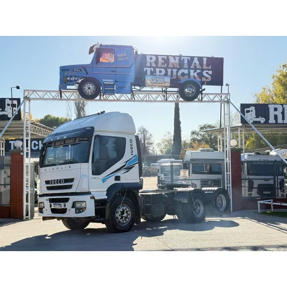 Iveco Stralis 460 6x2 Eje Neumatico 2011 Rentaltrucks Vial