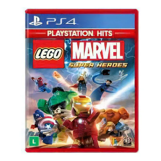 Medios físicos de Lego Marvel Super Heroes Ps4