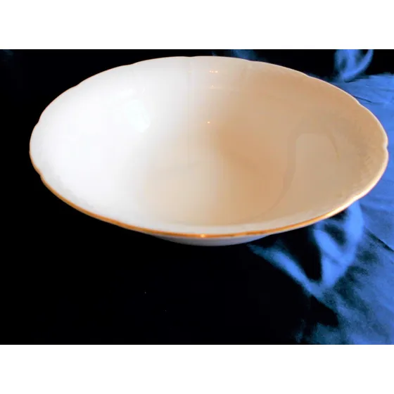 Excelente Bowl De Porcelana Checa Thun 1794 Bohemia, Nuevo