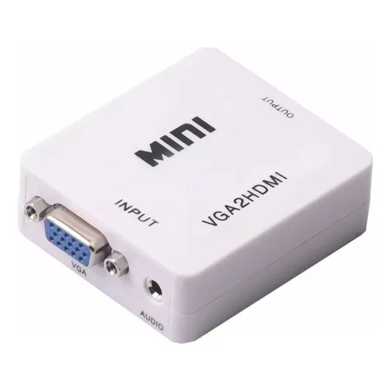 Adaptador Conversor Convertidor De Vga A Hdmi Con Audio ®