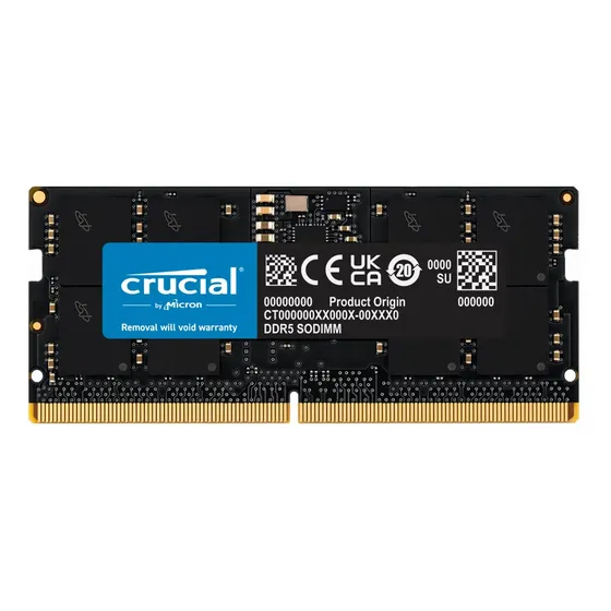 Memoria Ram Ddr5 Para Notebook 32gb 5600mhz Crucial Sodimm