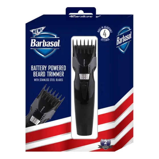 Rasuradora Cortadora Barba Cabello Inoxi Barbasol Batería