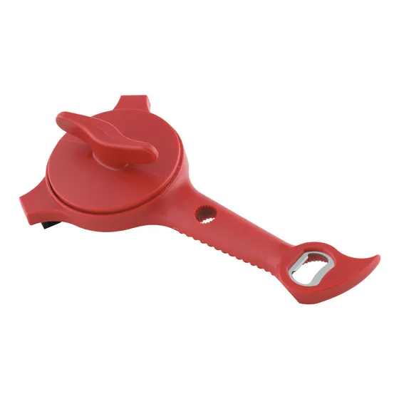 Abridor Tarro Botella In Plastico Rojo