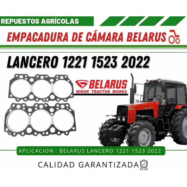 Empacadura De Cámara Tractor Belarus 1221 1523 2022