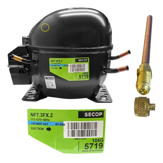 Compresor Secop 1/4hp R134a 115v 105g5719 = 105g5723 Danfoss