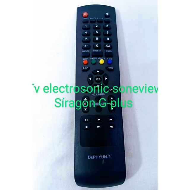Control Tv Electrosonic Soneview G-plus Síragon