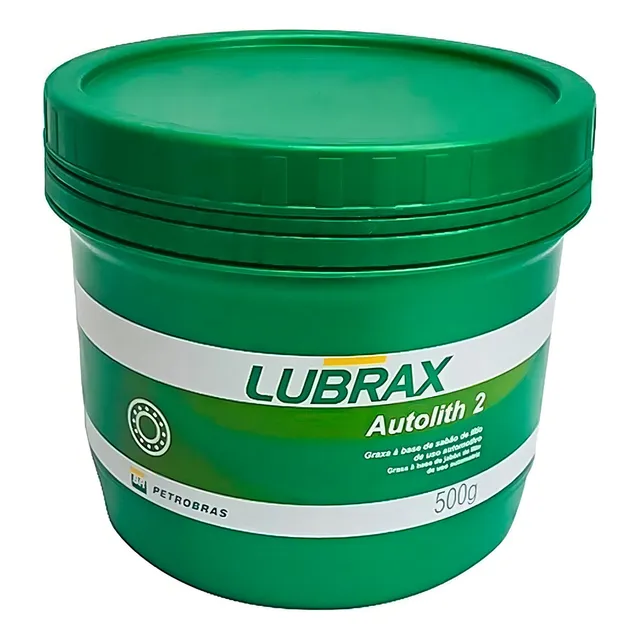 Graxa Lubrax Autolith 2 500g Para Rolamento E Junta C/ Lítio