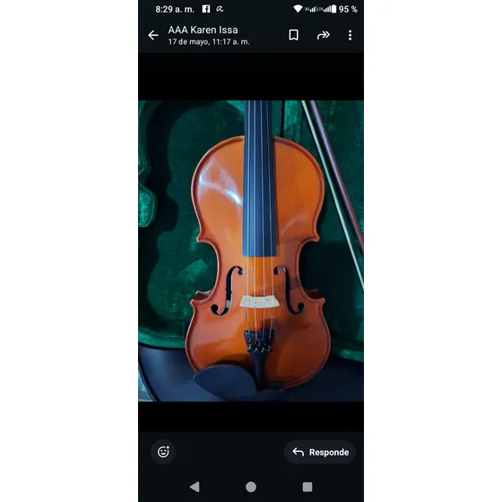 Violin Marca Nombre Nuevo.