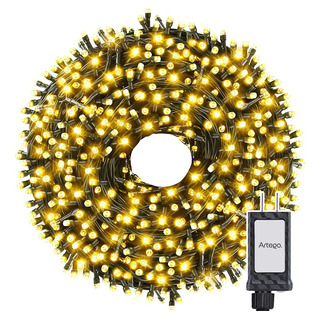 Luces Serie De Navidad Christmas 200 Led String Lights Luz Cálida - Cable Verde Cuenta Con Conector Eléctrico 8 Modos De Uso Con Temporizador Artego Decoración Navideña Luces Serie De Navidad Christmas 200 Led String Lights Luz Cálida - Cable Verde Cuenta Con Conector Eléctrico 8 Modos De Uso Con Temporizador Artego Decoración Navideña