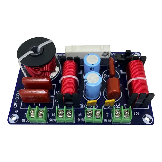 Divisor De Frequência De Alto-falante Hifi De 3 Vias Filtro