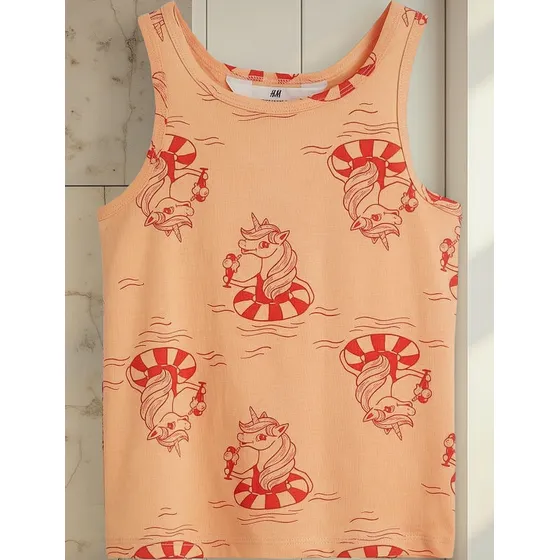 Remera Musculosa H&m Niñas