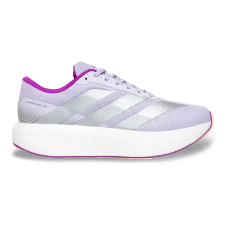 Tênis adidas Latin Run 3.0 Corrida Caminhada Treino Lilás 37 Br