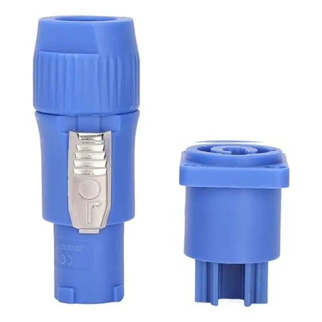 Conector Powercon Estilo Speakon Paq 5 Piezas Nuevos Envio