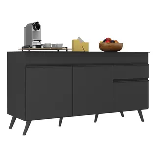 BalcĂŁo Cozinha Gabinete Pia 150cm 3 Portas 1 Gaveta Veneza MultimĂłveis V3740 Preto BalcĂŁo Cozinha Gabinete Pia 150cm 3 Portas 1 Gaveta Veneza MultimĂłveis V3740 Preto