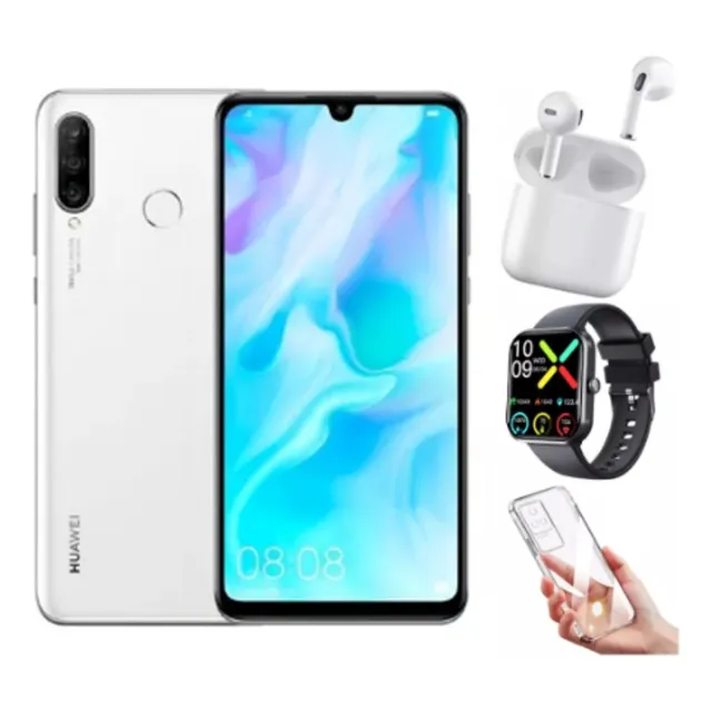 Huawei P30 Lite Dual Sim 128 Gb Blanco Perla 4 Gb Ram