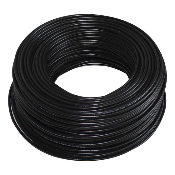 Cable Thw-ls 1x12 Negro 100m 100% Cobre Nom Cdc