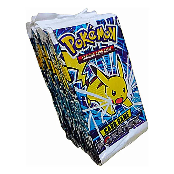 Kit 200 Cards Pokémon  Evolution = 50 Pacotes De Figurinhas