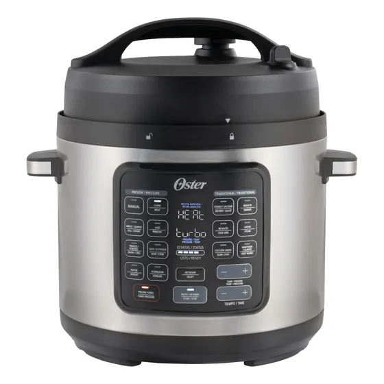 Multiolla Turbo Oster 5.7 Lt 14 Funciones Ckstpcect57df Color Gris Frecuencia 50 Hz