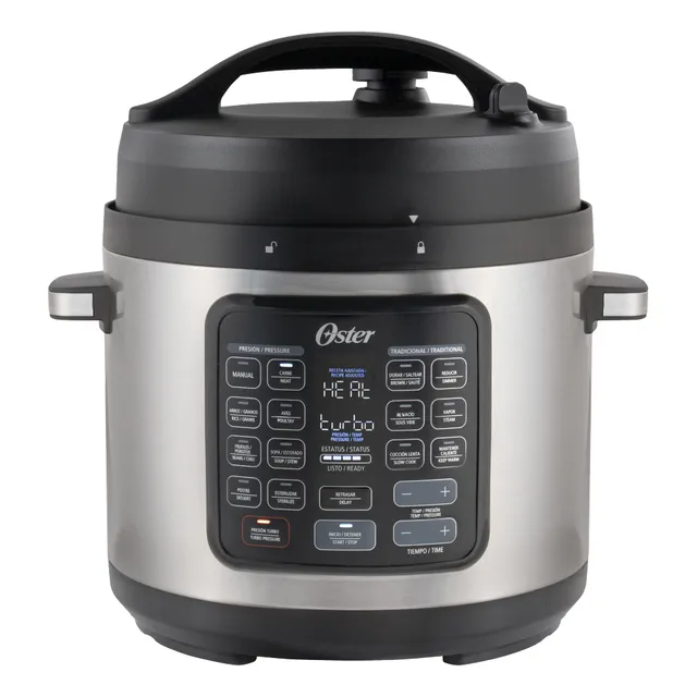 Multiolla Turbo Oster 5.7 Lt 14 Funciones Ckstpcect57df Color Gris Frecuencia 50 Hz
