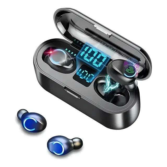 Auricular Bluetooth Inalámbrico F9 Táctil Headset Delsur