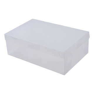 Caja Organizadora Plegable Transparente Para Zapatos Con Tap Caja Organizadora Plegable Transparente Para Zapatos Con Tap