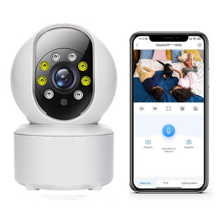 Camara Wifi Seguridad 360 Vigilancia Monitor Alexa App Tuya Camara Wifi Seguridad 360 Vigilancia Monitor Alexa App Tuya