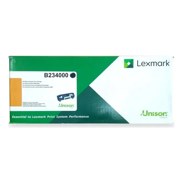 Toner Lexmark B234000 B2338 B2442 B2546 B2650 Tinta Negro
