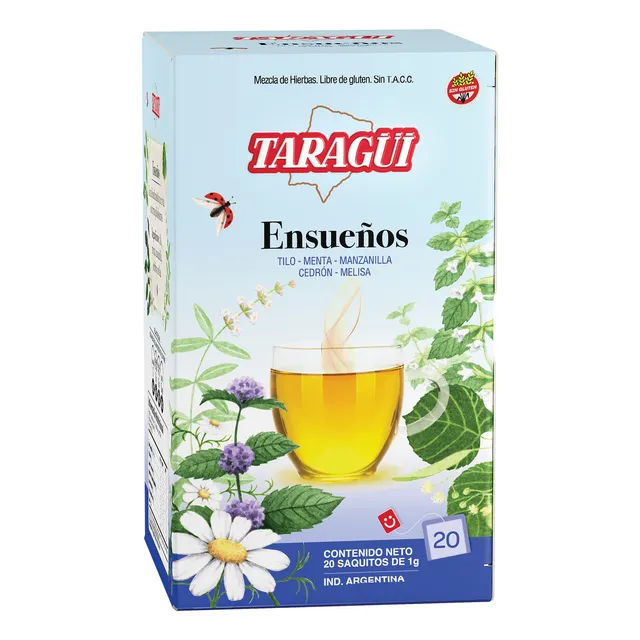 Té Taragüi Ensueño en saquitos 20 u