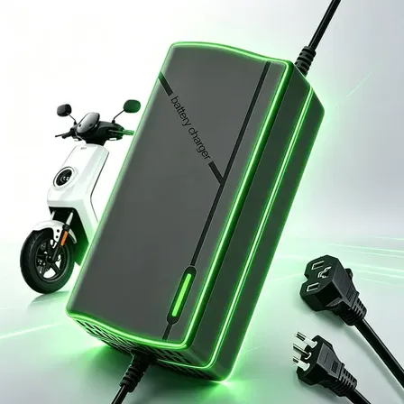 60v Carregador Bateria Scooter Moto Elétrica Para Citycoco 60v
