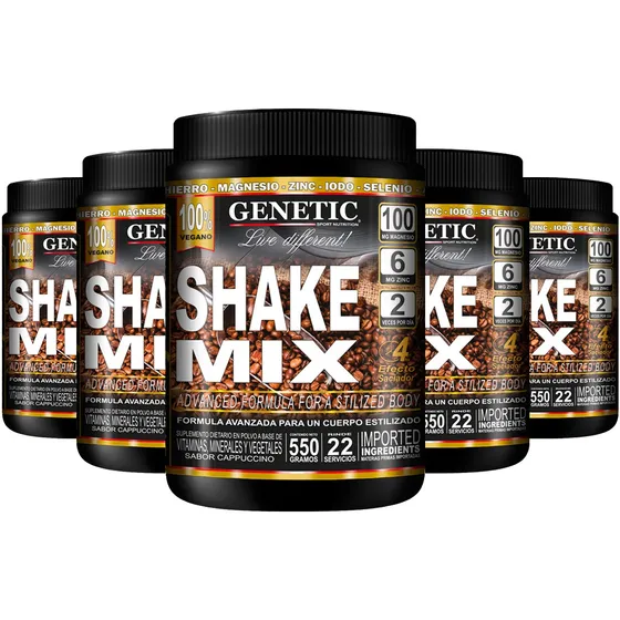 Batidos Diet Shake Mix Remplaza Comidas Control Peso Genetic