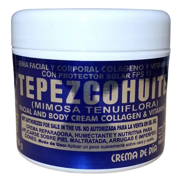 Pomada Tepezcohuite Uso De Día 120g